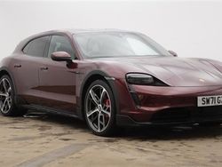 Red Used 2022 Porsche Taycan Cross Turismo Sedan | £49,950