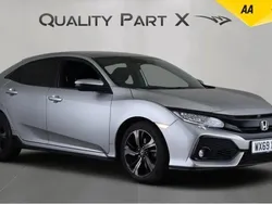 Silver Used 2019 Honda Civic Sport Hatchback | £14,979 (Good price)