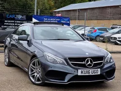 Grey Used 2016 Mercedes E220 AMG line Coupe | £12,490 (Super price)