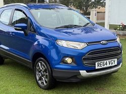 Blue Used 2015 Ford Ecosport Titanium SUV | £3,995 (Good price)