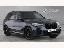 Grey Used 2022 BMW X5 M Sport SUV | £49,250 (Fair price)