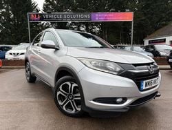 Silver Used 2016 Honda HR-V EX SUV | £8,799 (Expensive)