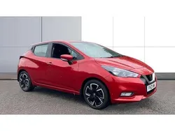 Red Used 2021 Nissan Micra Acenta Hatchback | £11,490 (Fair price)