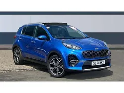 Blue Used 2021 Kia Sportage GT-Line S SUV | £20,340 (Super price)