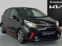 Black Used 2018 Kia Picanto GT-Line Hatchback | £8,895 (Fair price)