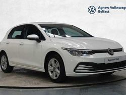 White Used 2023 VW Golf VIII Life Hatchback | £17,990 (Fair price)