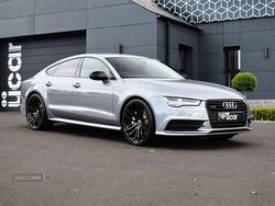 Grey Used 2017 Audi A7 Black Edition Hatchback | £19,650 (Good price)