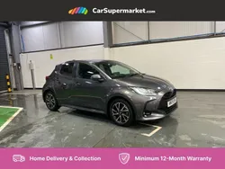 Grey Used 2021 Toyota Yaris Hybrid Design Hatchback | £14,897 (Fair price)