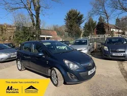 Blue Used 2014 Vauxhall Corsa Excite Hatchback | £2,595 (Super price)