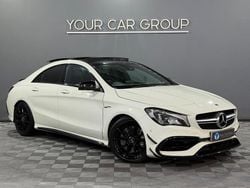 White Used 2017 Mercedes CLA45 AMG AMG Coupe | £20,990 (A bit pricey)
