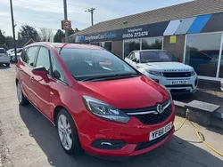 Red Used 2016 Vauxhall Zafira Tourer SRi MPV | £6,295 (Fair price)