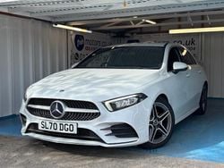White Used 2020 Mercedes A180 AMG line Hatchback | £15,190 (Fair price)