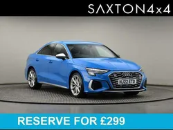 Blue Used 2022 Audi S3 Comfort Sedan | £29,700 (Super price)
