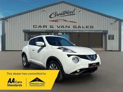 White Used 2014 Nissan Juke Acenta Premium SUV | £7,750 (Fair price)