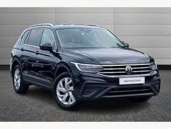 Black Used 2022 VW Tiguan Allspace Life SUV | £24,795 (Good price)