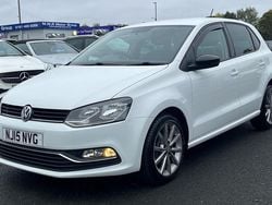 White Used 2015 VW Polo Design Hatchback | £6,499 (Fair price)