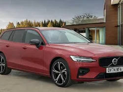 Red Used 2024 Volvo V60 Ultra Estate | £37,500