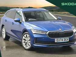 Blue Used 2024 Skoda Superb SE L Estate | £37,995