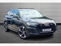 Black Used 2021 Audi Q7 Black Edition SUV | £42,495 (Fair price)