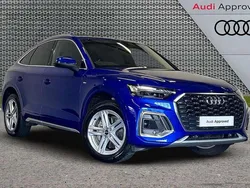 Blue Used 2024 Audi Q5 Sportback S-Line SUV | £39,495 (Fair price)