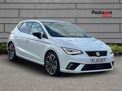 White Used 2025 Seat Ibiza XCELLENCE Lux Hatchback | £18,995 (Fair price)