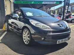 Black Used 2009 Peugeot 207 Cabriolet | £1,595 (Good price)
