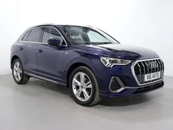 Blue Used 2021 Audi Q3 S-Line SUV | £23,500 (Good price)