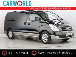 Black Used 2017 Hyundai I800 SE MPV | £13,700 (A bit pricey)