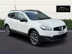 White Used 2013 Nissan Qashqai +2 360º SUV | £3,250 (Fair price)