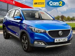 Blue Used 2017 MG ZS Exclusive Sedan | £9,295 (Fair price)