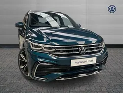 Blue Used 2022 VW Tiguan R-line SUV | £25,989 (Fair price)