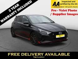 Black Used 2022 Hyundai i20 Hatchback | £22,495 (Fair price)