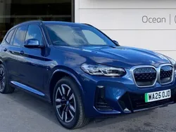 Blue Used 2025 BMW iX3 M Sport SUV | £44,900 (Fair price)