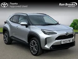 Silver Used 2023 Toyota Yaris Hybrid Hatchback | £23,981