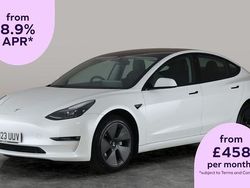 White Used 2023 Tesla Model 3 Long Range RWD Sedan | £24,529 (Fair price)
