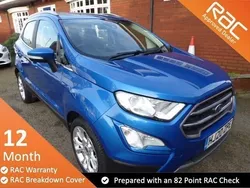 Blue Used 2020 Ford Ecosport Titanium SUV | £10,650 (Fair price)