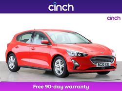 Red Used 2020 Ford Focus Zetec Hatchback | £11,519 (Fair price)
