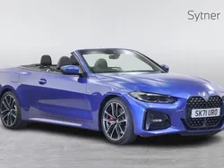 Blue Used 2021 BMW 420 M Sport Cabriolet | £29,000 (Good price)