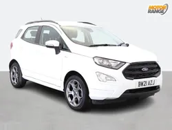 White Used 2021 Ford Ecosport ST-Line SUV | £11,395 (Good price)