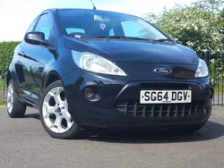 Black Used 2014 Ford Ka Metall Hatchback | £3,900 (Fair price)