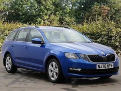 Race blue metallic Used 2020 Skoda Octavia SE Estate | £14,490 (Fair price)