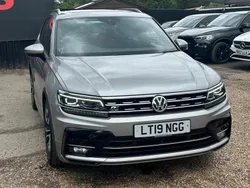 Silver Used 2019 VW Tiguan R-line SUV | £20,499 (A bit pricey)