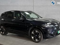 Carbon black Used 2021 BMW iX3 M Sport SUV | £28,848 (Expensive)