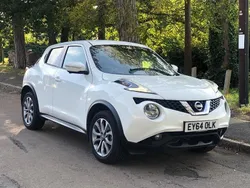 White Used 2014 Nissan Juke Tekna SUV | £4,300