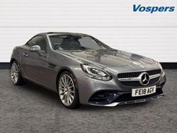 Grey Used 2018 Mercedes SLC200 AMG line Cabriolet | £18,995 (Fair price)