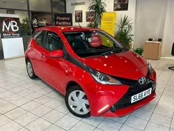 Red Used 2016 Toyota Aygo Hatchback | £4,993 (Good price)
