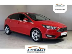 Red Used 2016 Ford Focus Zetec Hatchback | £5,295 (Fair price)