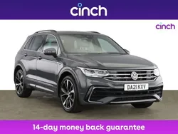 Grey Used 2021 VW Tiguan R-line SUV | £23,299 (Fair price)