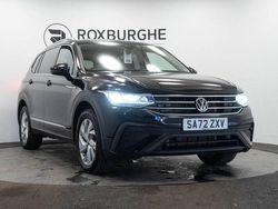 Black Used 2022 VW Tiguan Allspace S SUV | £18,740 (Fair price)