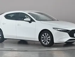White Used 2022 Mazda 3 Hatchback | £14,999 (Fair price)